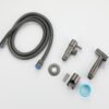 H1c672473538d4e91aa60ec45705c8924g Luxe Handdouche Bidet Set Mat Grijs - Shattaf Bidet Sprayer - Bidetkraan Toilet - RVS 304 - Bidetdouche Compleet - Grijs
